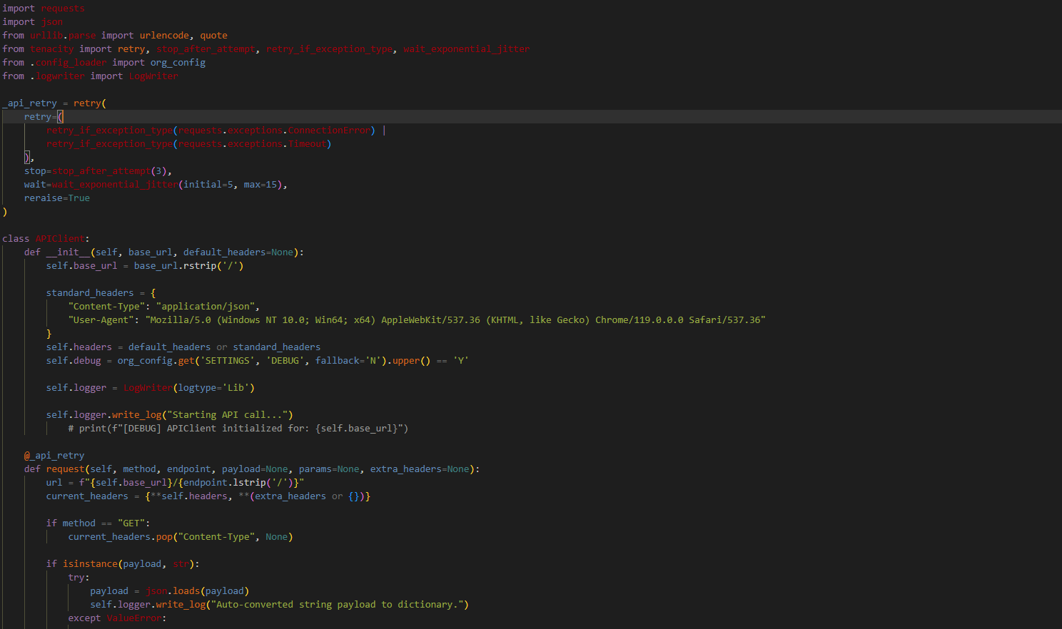Enterprise Python Library